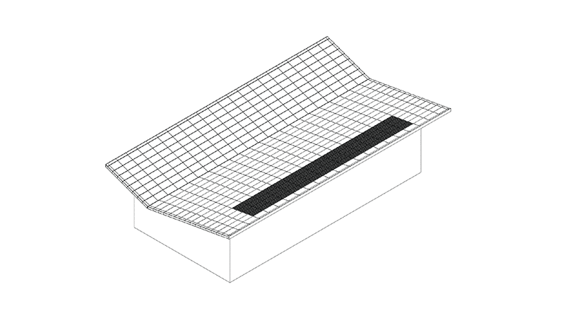 Butterfly roof design