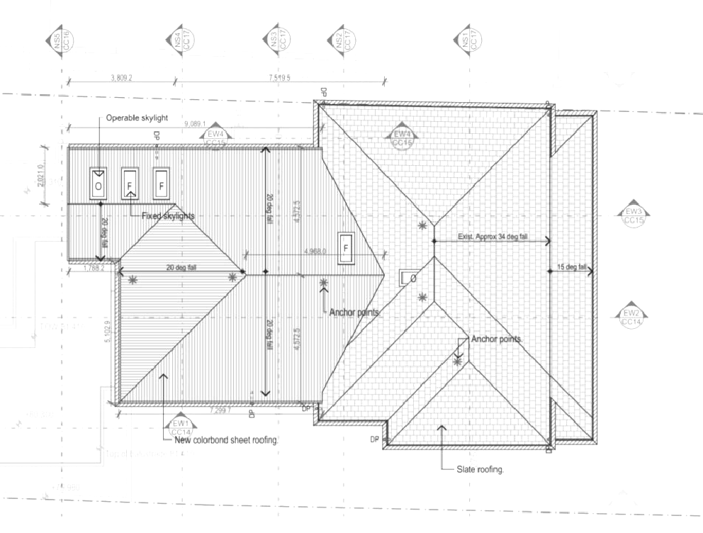 Solved Draw sketch a floor plan a roof plan two  Cheggcom